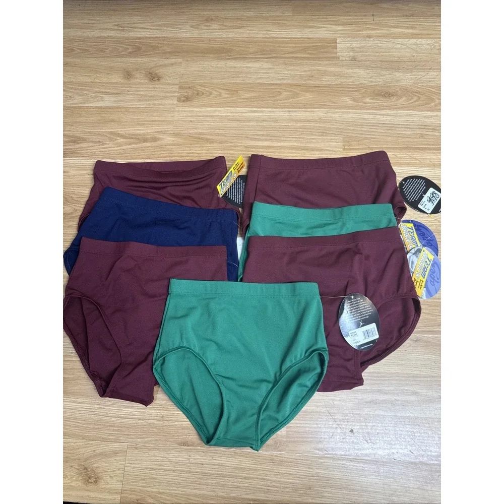 Lot Of 7 Capezio Team Brief TB111 Womens  Small NWT Dance